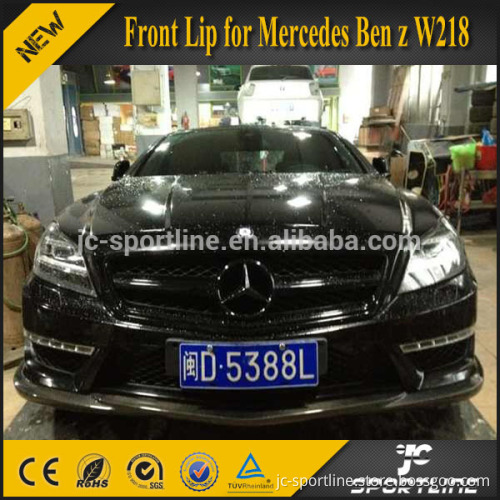 W218 2012 CLS-Class C63 AMG Carbon Fiber Front Lip for Mercedes Ben z